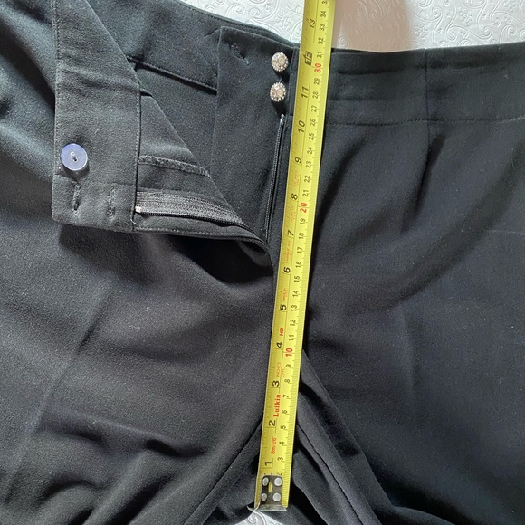 EMMA JAMES Sz 8 BLACK STRAIGHT LEG DRESSY PANTS. - Picture 8 of 12